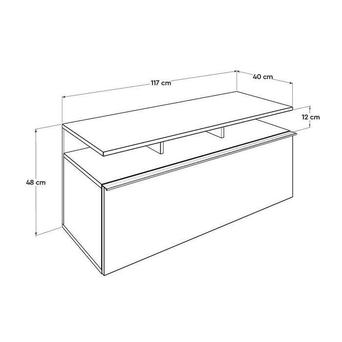 Hanah Home Soporte de TV Tvc-529-Te-1 Negro y Nogal Hanah Home Soporte de TV Tvc-529-Te-1 Negro y Nogal